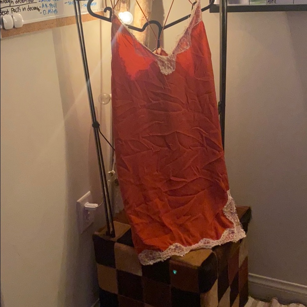 Silk slip dress